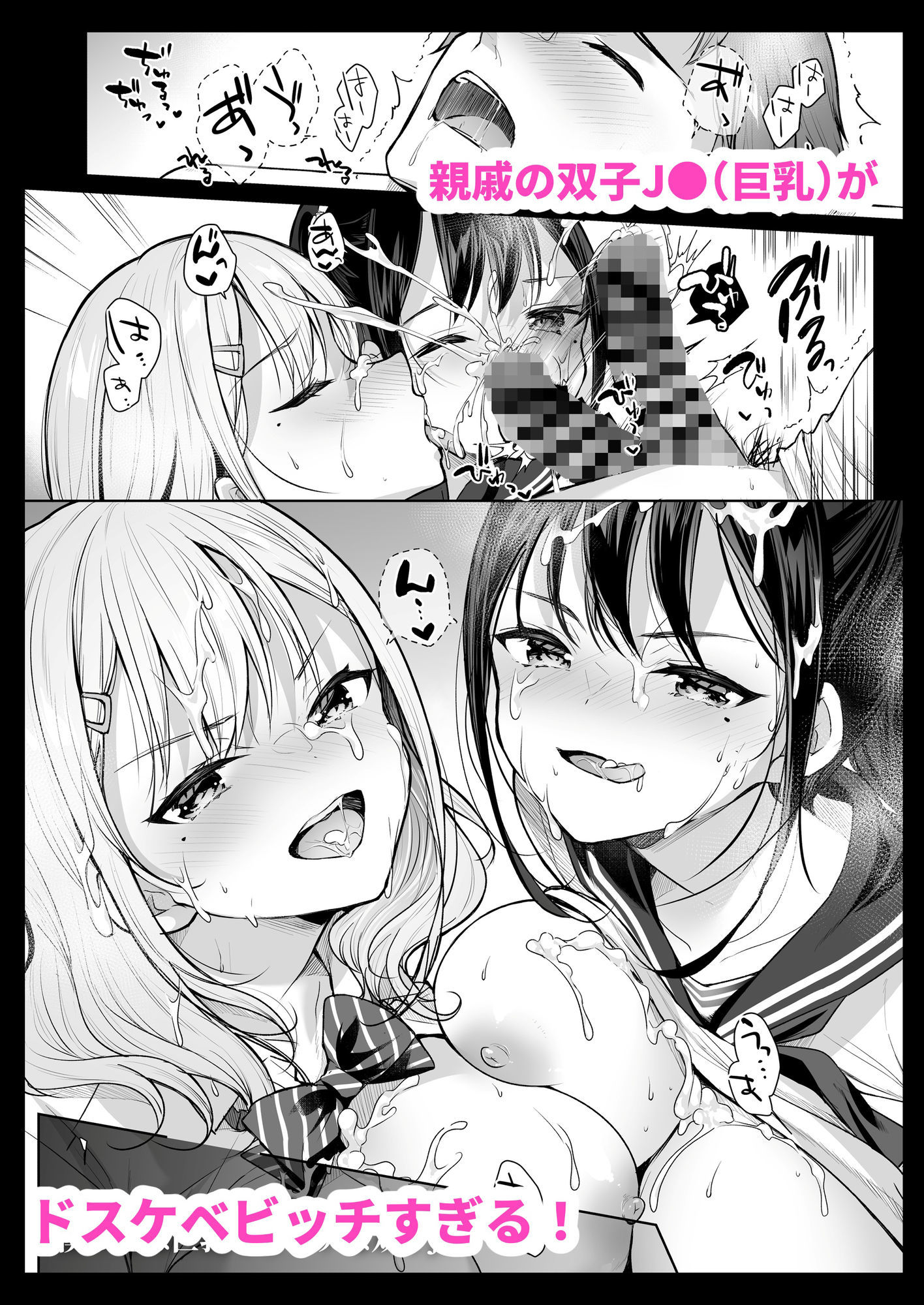 僕の姪は巨乳でビッチな双子JK〜弄ばれる性活事情〜 画像1