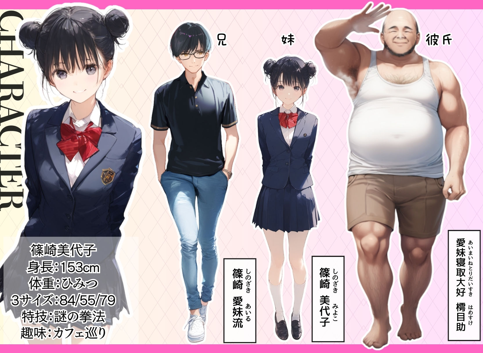 世界一かわいい俺の妹が突然連れてきた彼氏（おじさん）と超特濃種付けセックスをしていた件 画像1