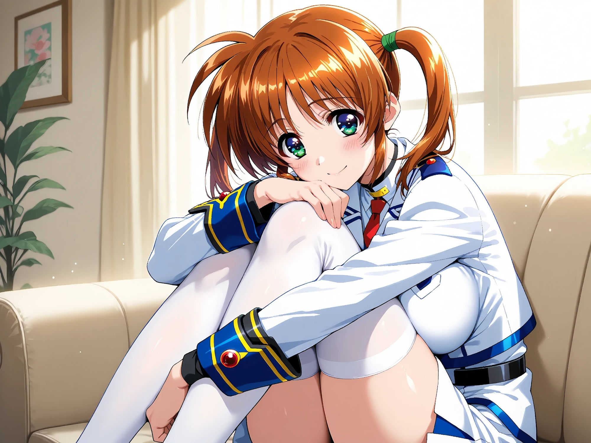 【雌イキヒロイン】魔法少女リ●カルなのは おじさんと禁断の魔力供給 〜バリアジャケットのまま濃厚ザーメン注入〜 画像1