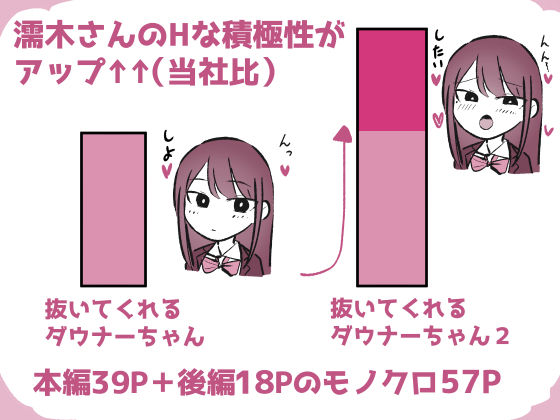 抜いてくれるダウナーちゃん テスト明けのエッチが最高すぎた編 画像9