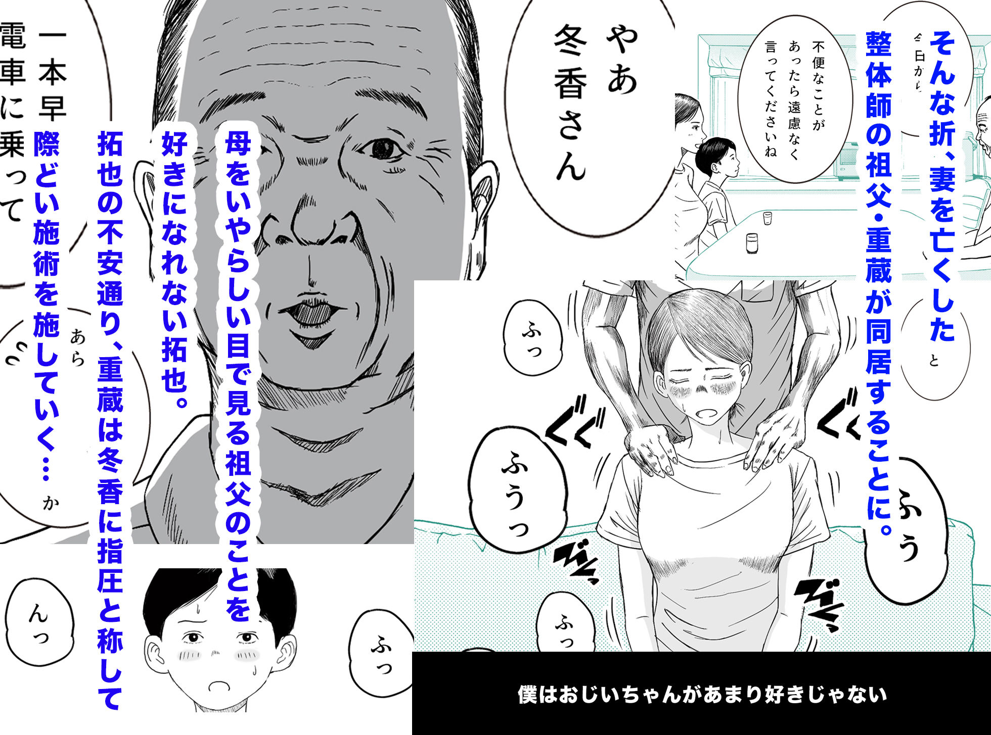 お母さんとお祖父ちゃんが子作りしています 画像2