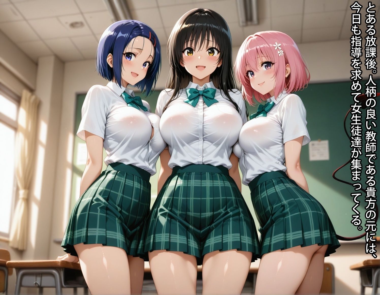 性指導志願【唯・モモ・春菜】 画像1