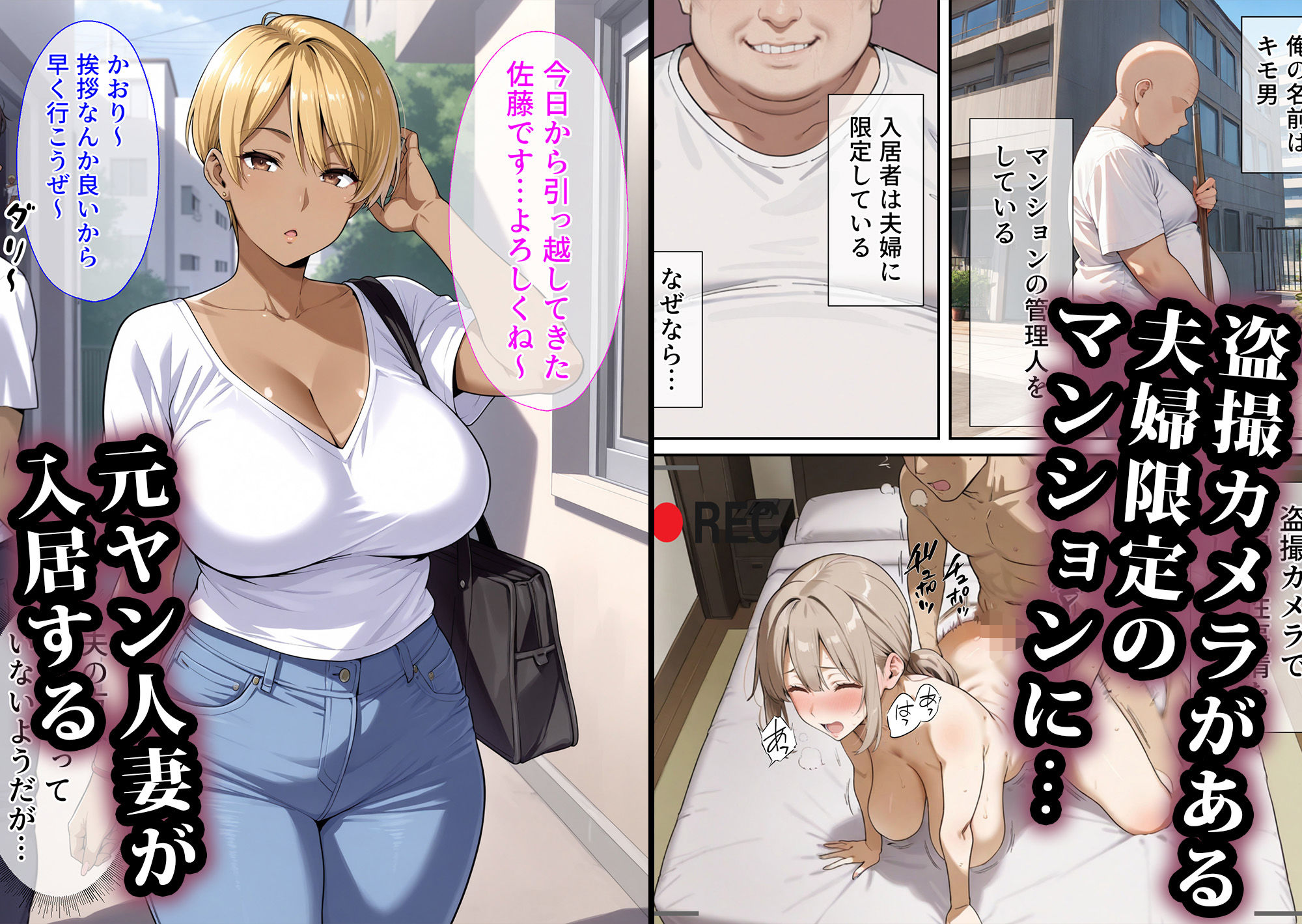 寝取られマンション〜元ヤン人妻編 画像1