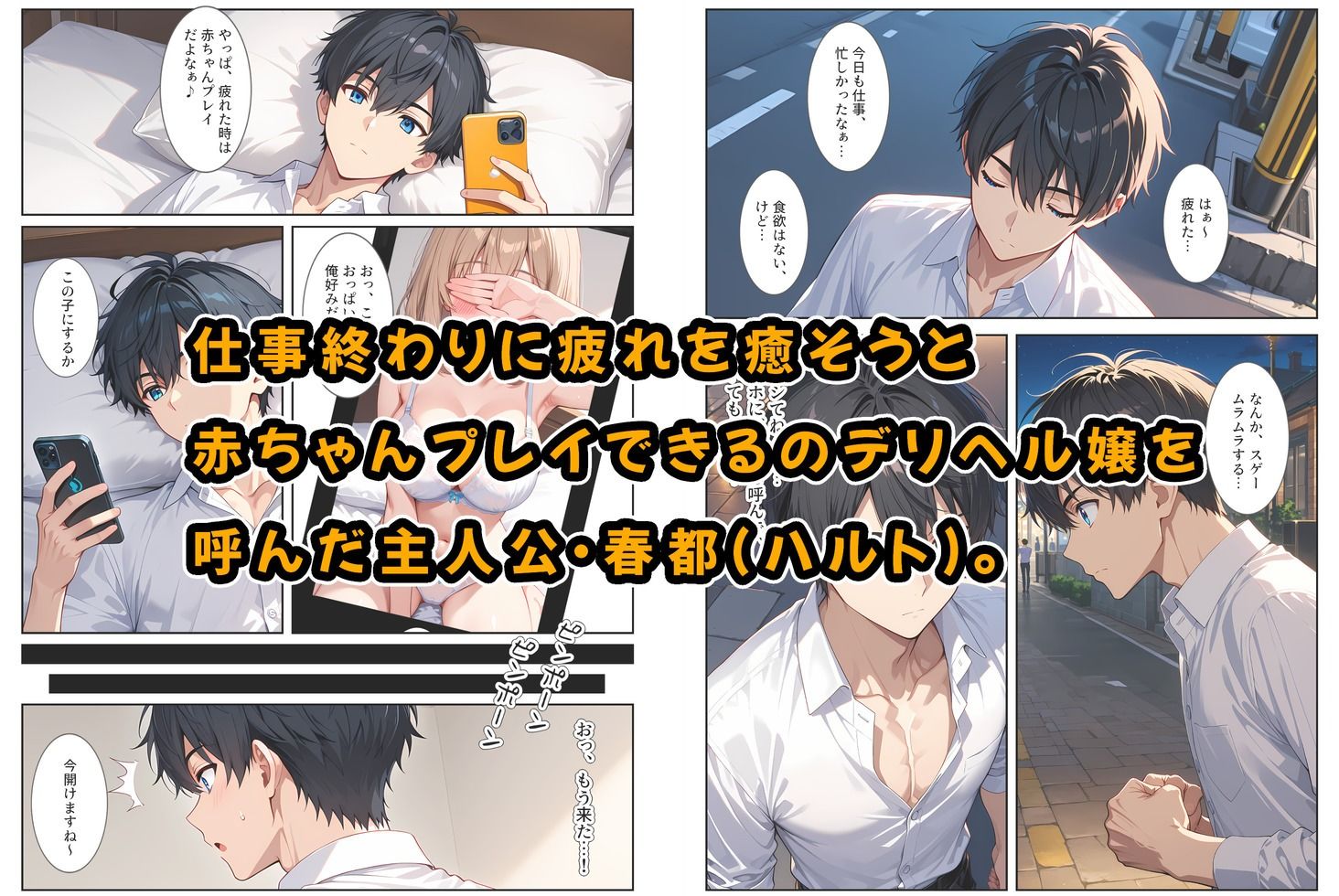 デリヘル呼んだら妹が!背徳セックスで爆乳の妹がセフレになりました! 画像1