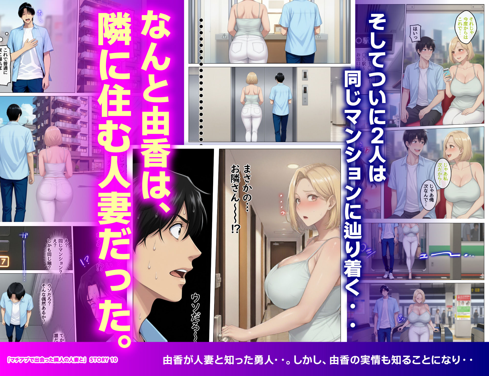 マッチングアプリで出会ったむちむち美女が、まさかの隣人で人妻だった件 画像10