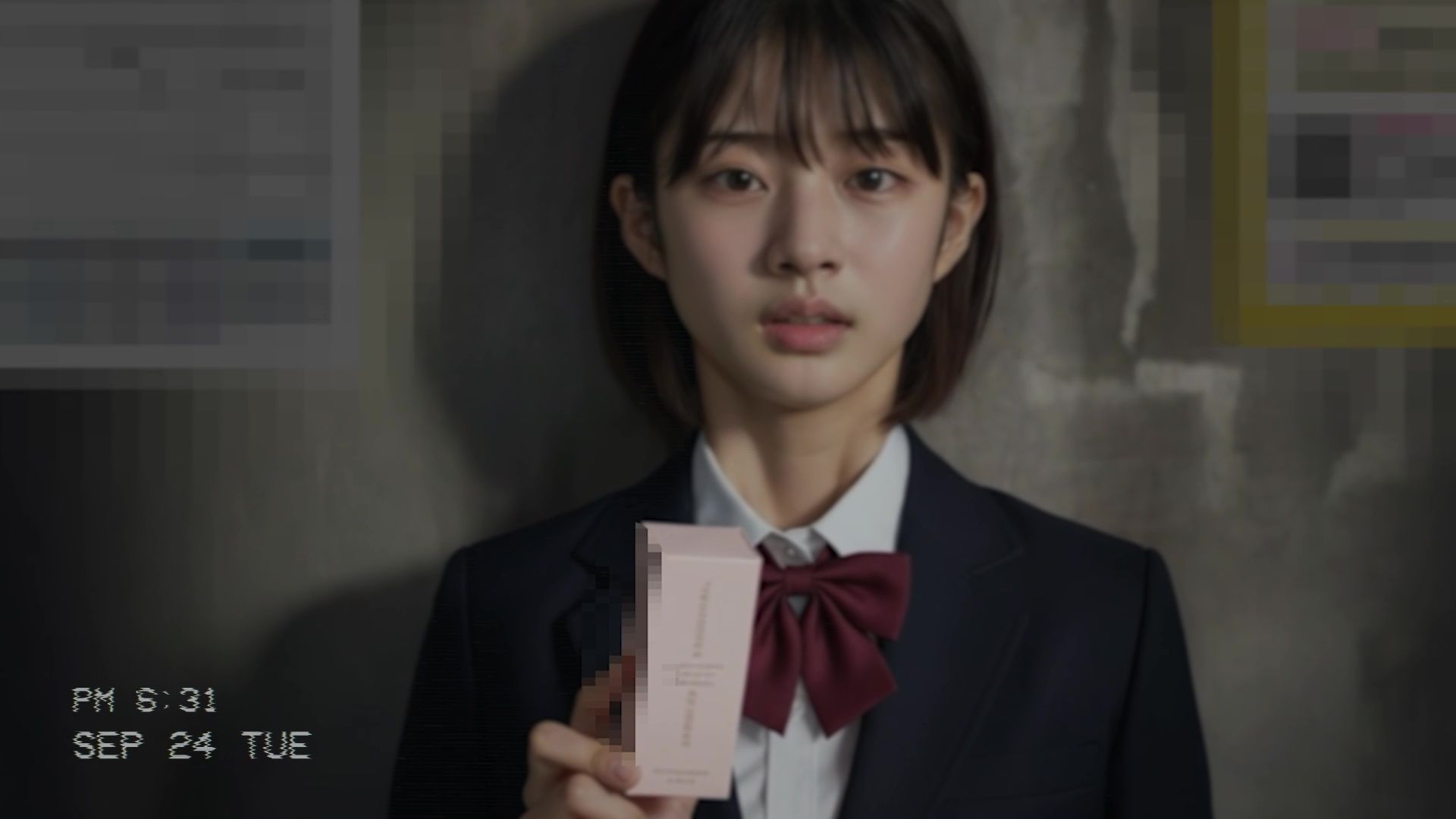 万引き女子校生のお仕置き謝罪動画 17 画像3