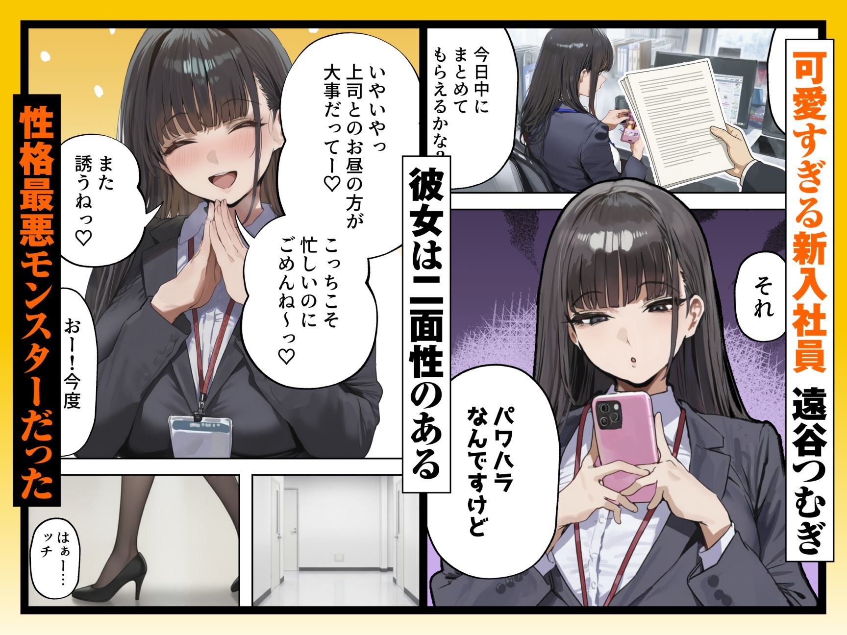 生意気新卒つむぎちゃん  媚薬飲んじゃったせいで嫌いな上司と生ハメセックスしたくてたまらないんだけど!? 画像1