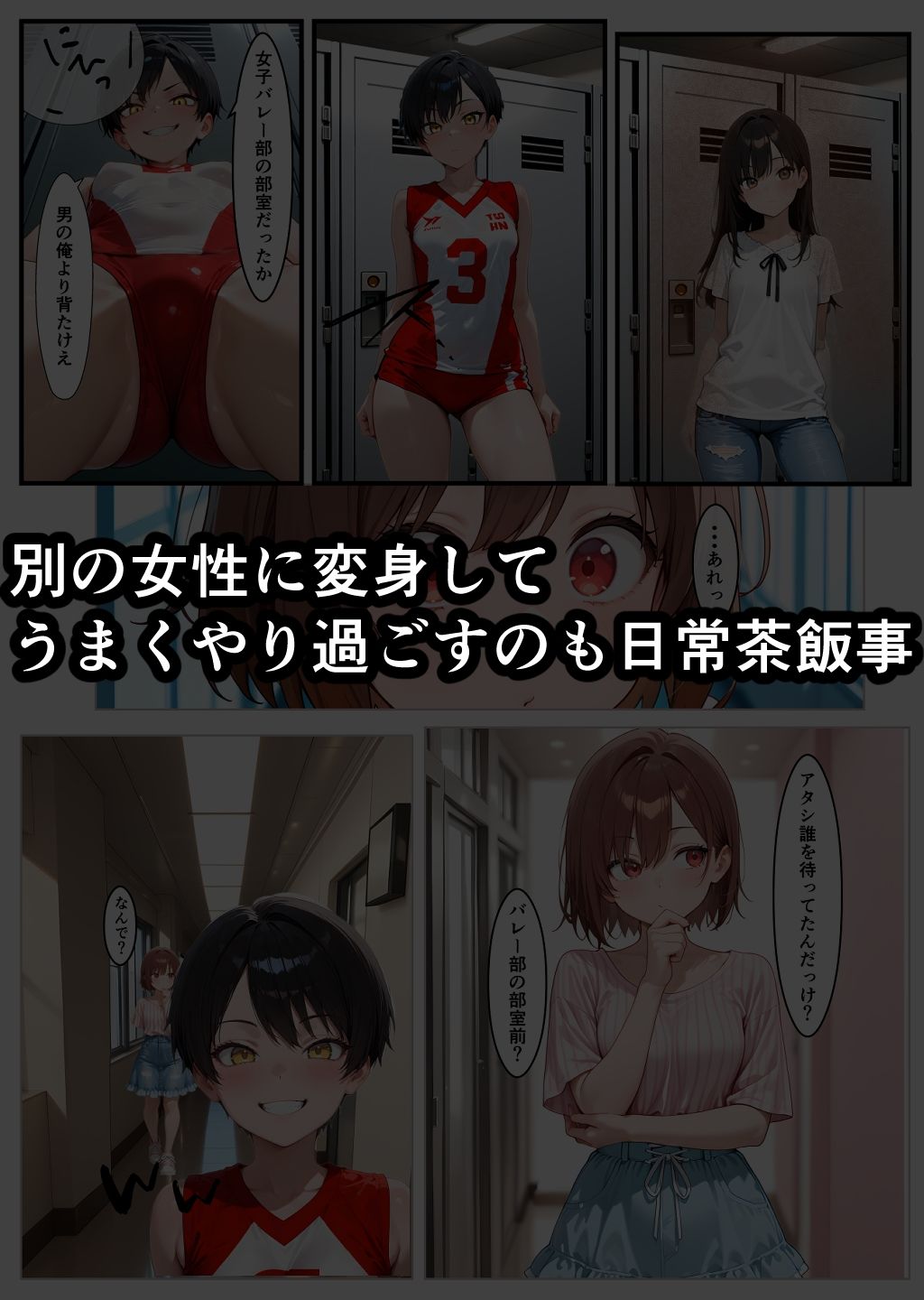 その場に合わせた変身能力で女の快感が止まらない 画像5