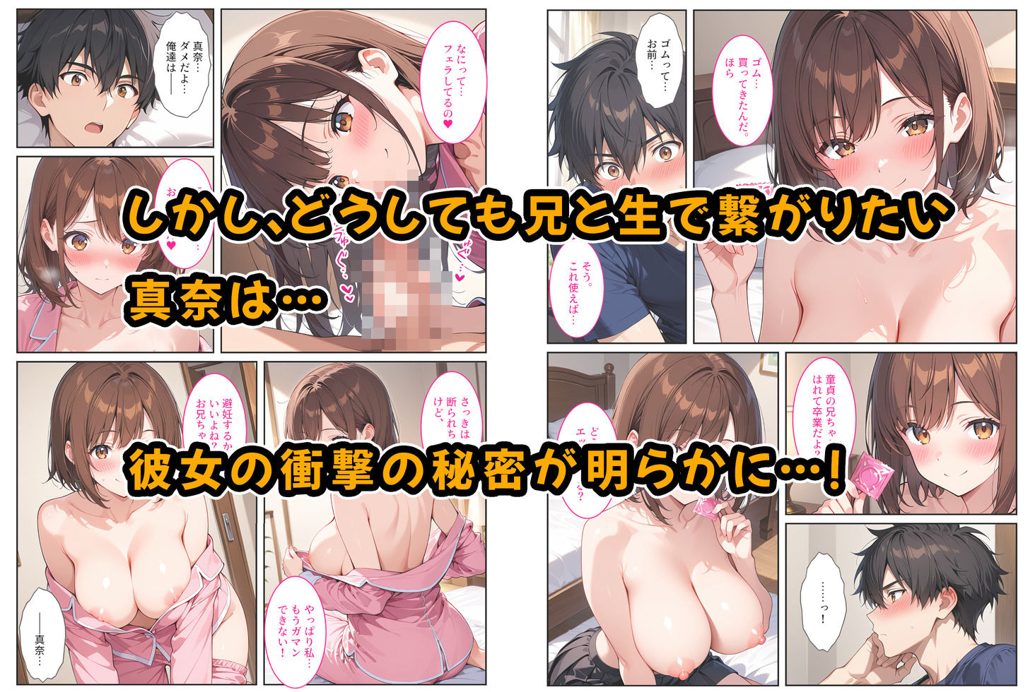 妊娠願望のある爆乳の妹とお試しで付き合ったら 画像6