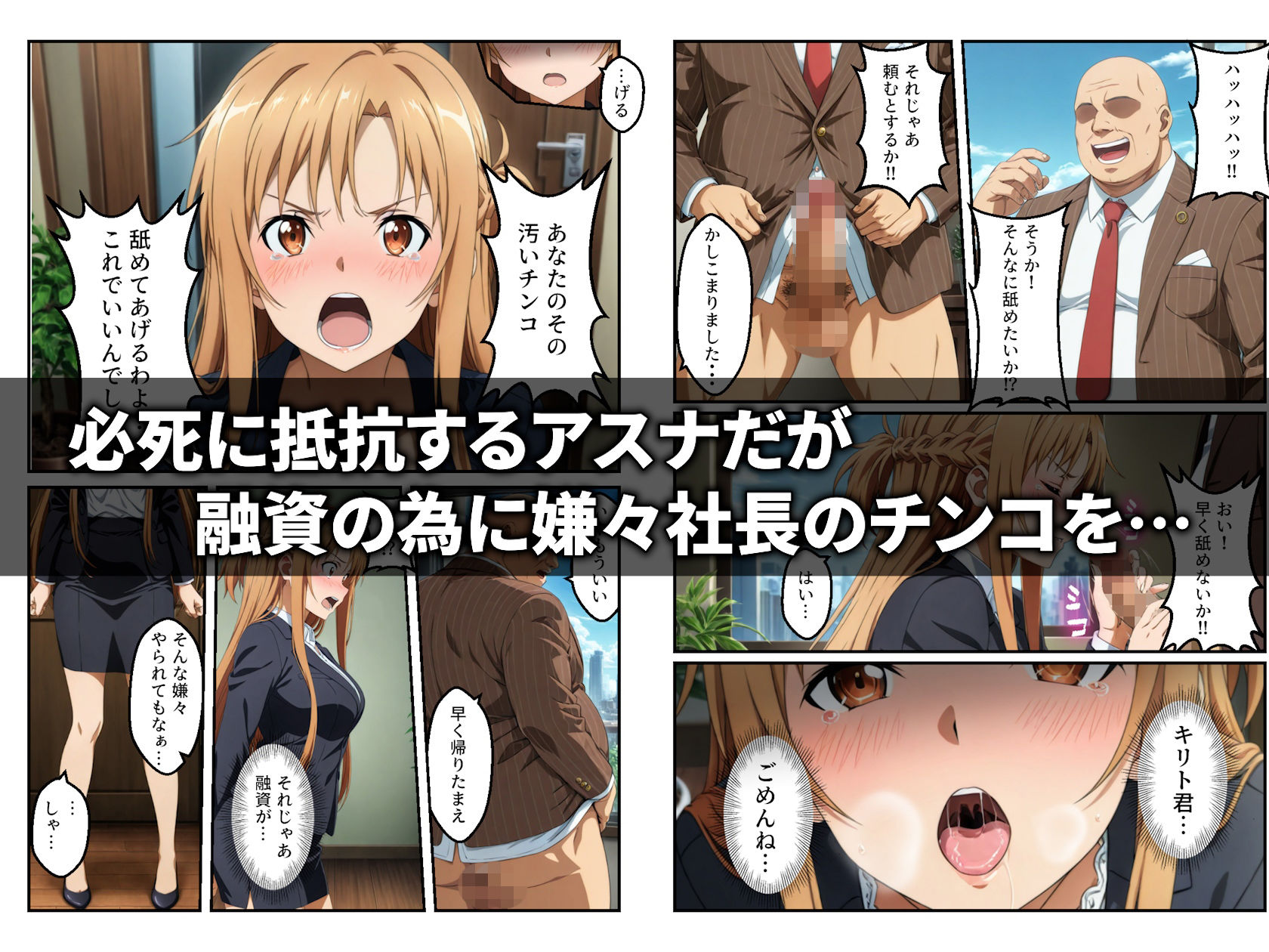 契約性交 〜アスナが堕ちるまで〜 画像4