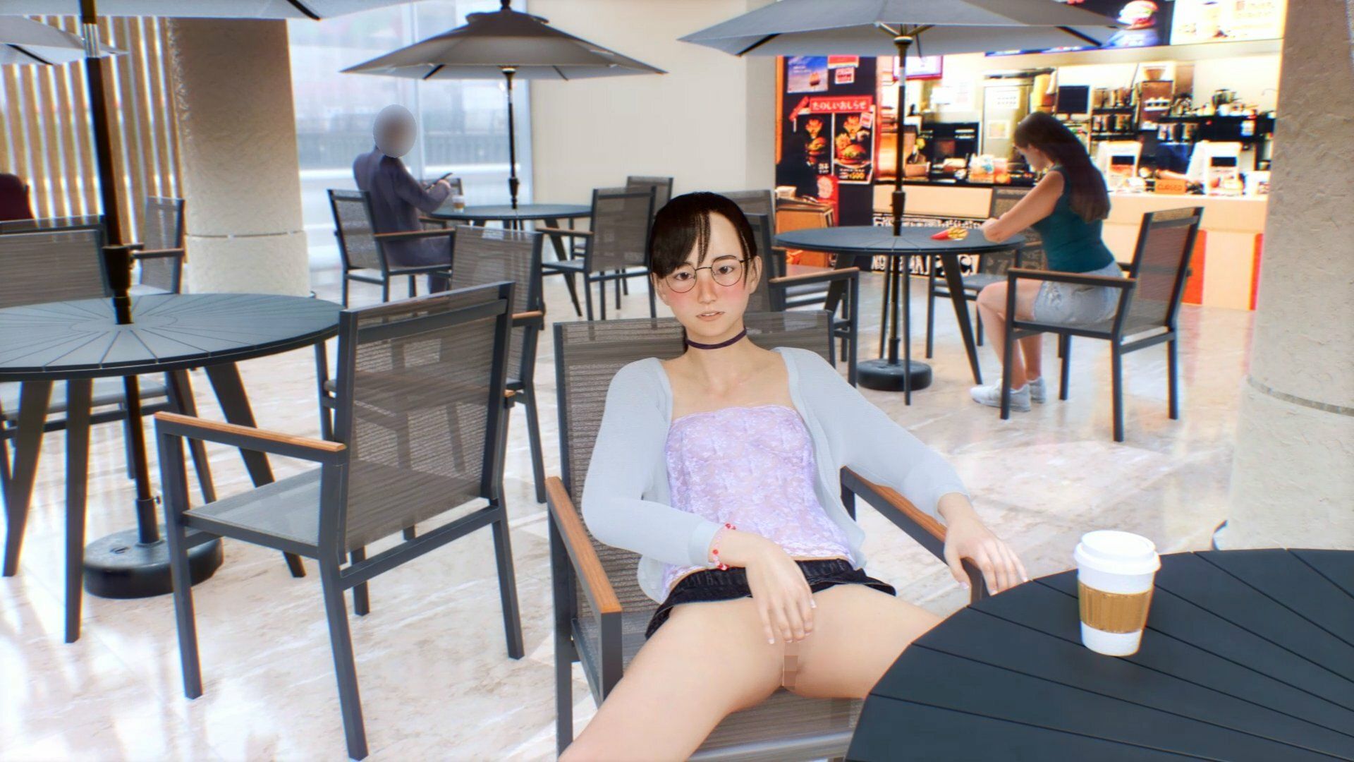 優等生ちゃん、溢れ出る性欲を露出playで解放する 画像2