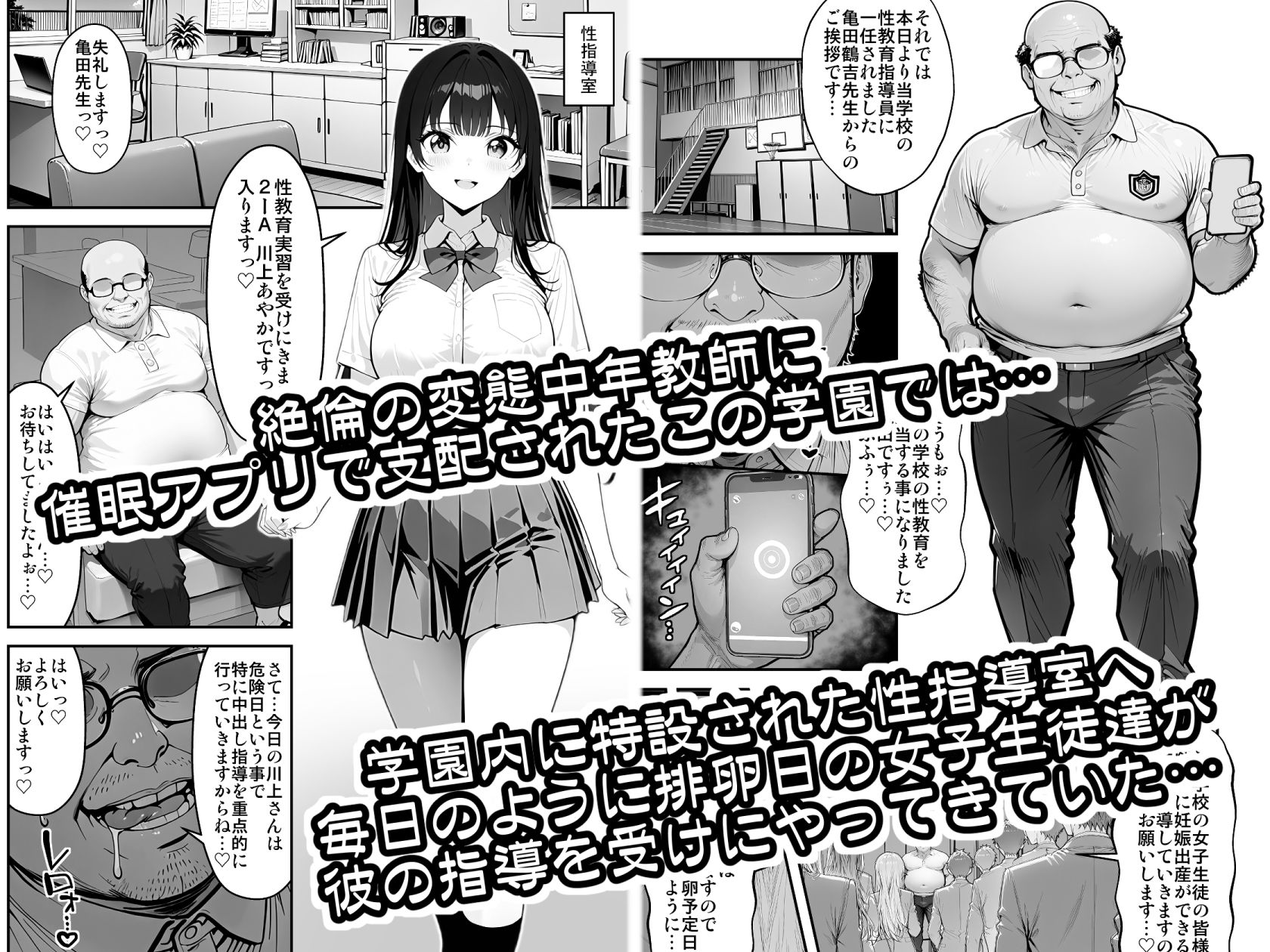 催●性指導 〜現役JKに種付け妊娠教育〜 画像1