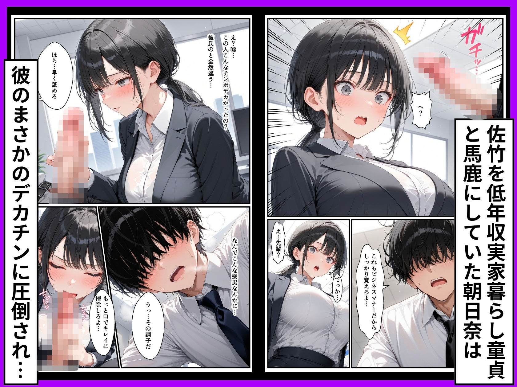 Z世代25卒新入社員の後輩ちゃんが若害なので性処理課に異動させたったwww 画像4