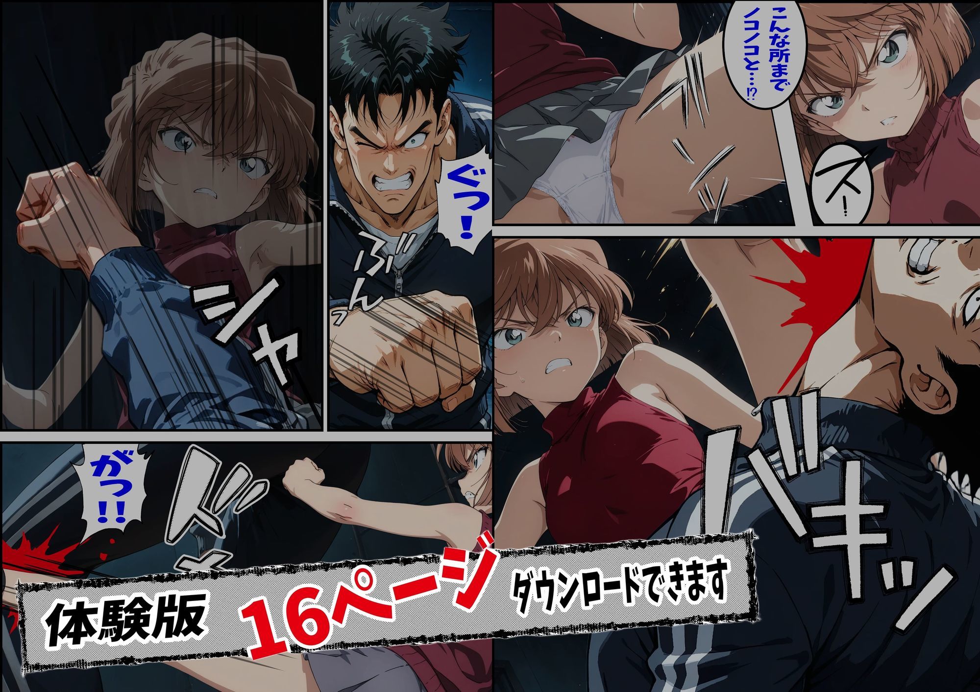 名探偵コ〇ン 灰原哀 監禁わいせつ事件 全裸学園潜入編 画像3