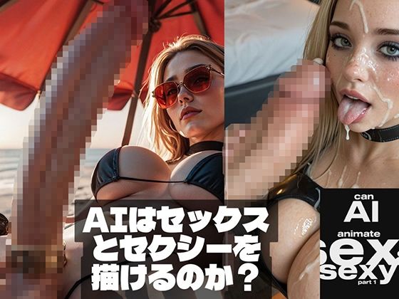 Can AI animate Sex ＆ Sexy （AIはセックスとセクシーを描けるのか？）