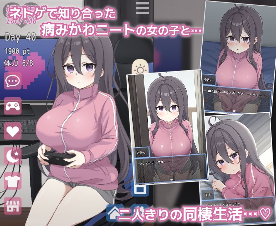 ネトカノ!〜引きこもり彼女と甘々同棲ライフ〜 画像1