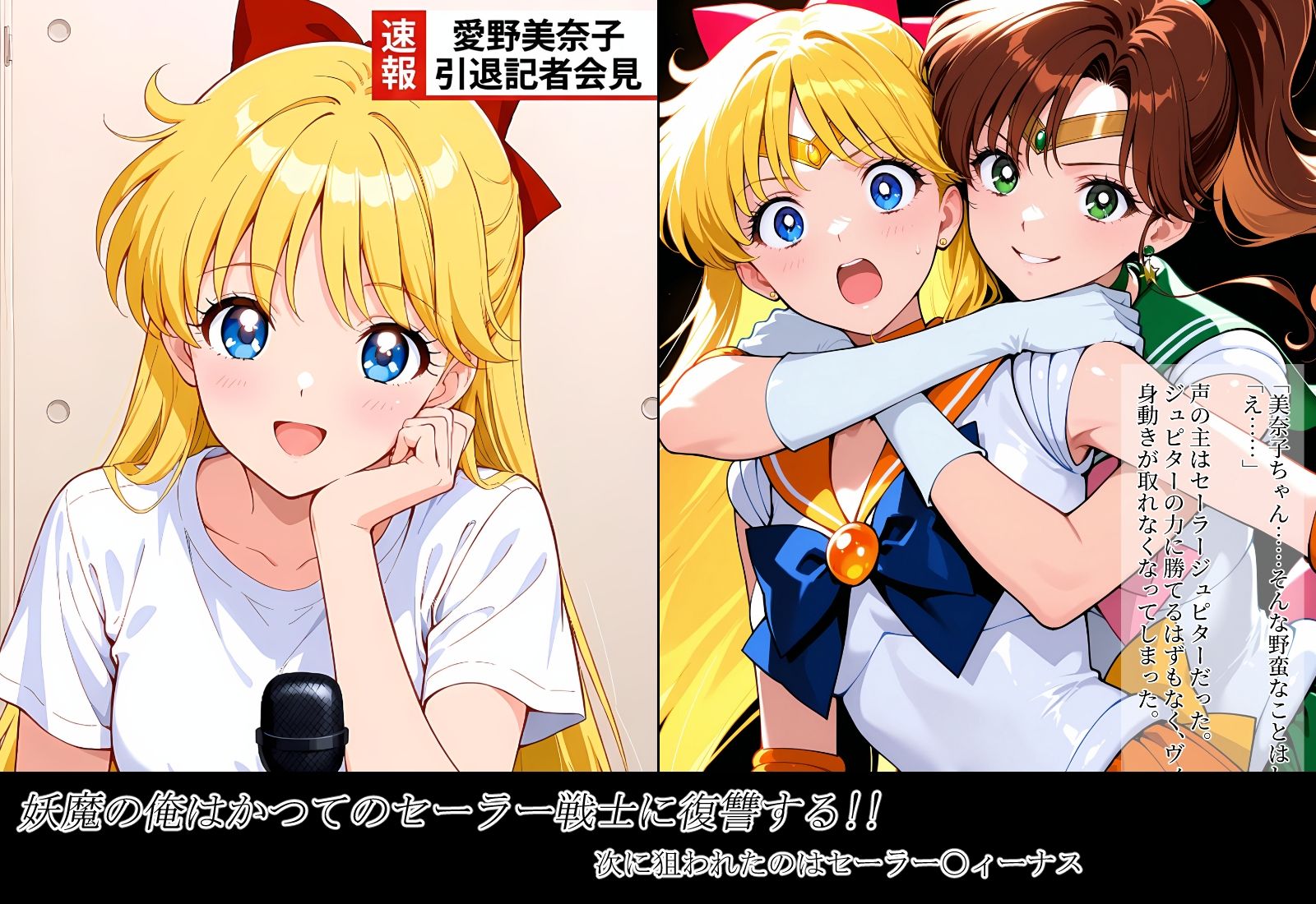 雑魚妖魔の俺がセーラー戦士を堕とすまで4 画像1