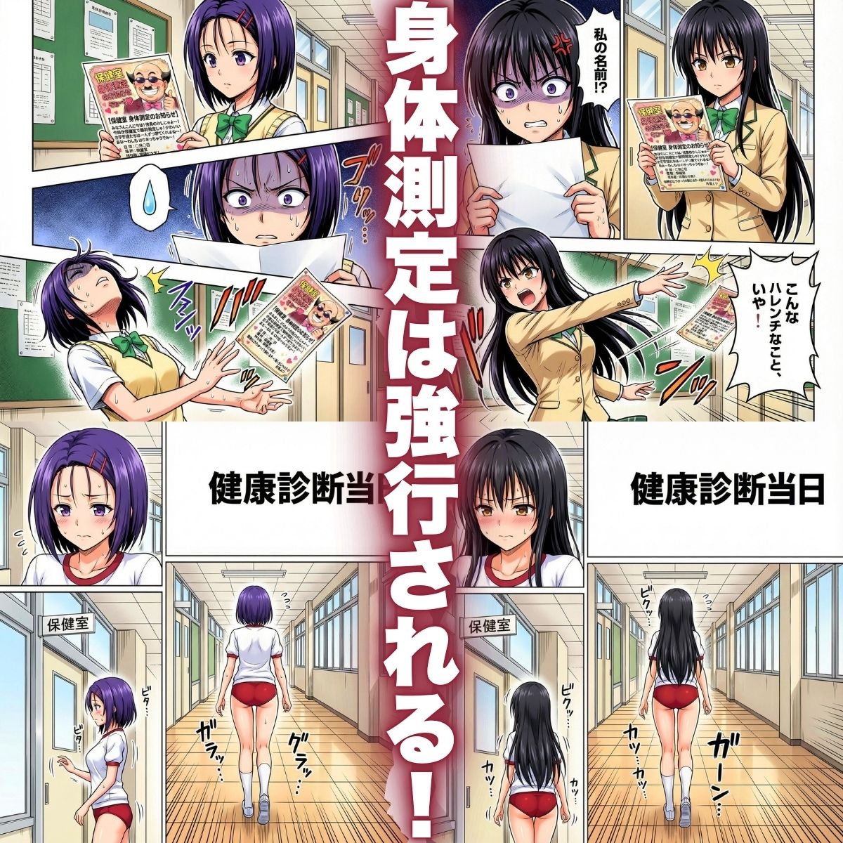 ワシ流 身体測定だよ〜ん HARU&YUI編 画像6