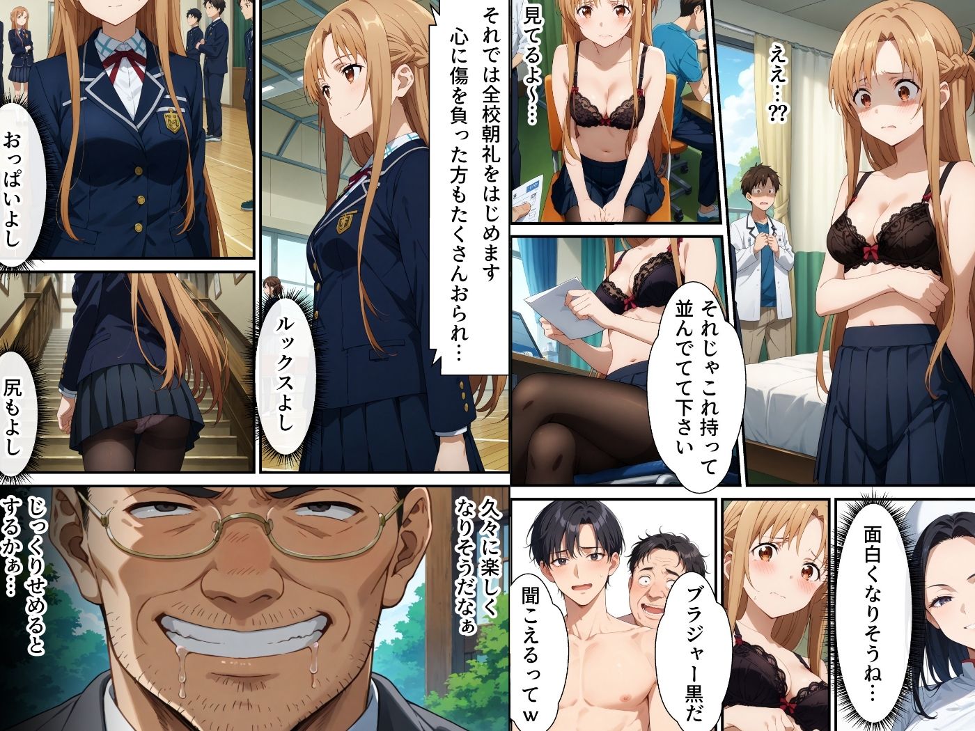 ヤリチン教師の餌食になる発情期ヒロインズ総集編 画像2