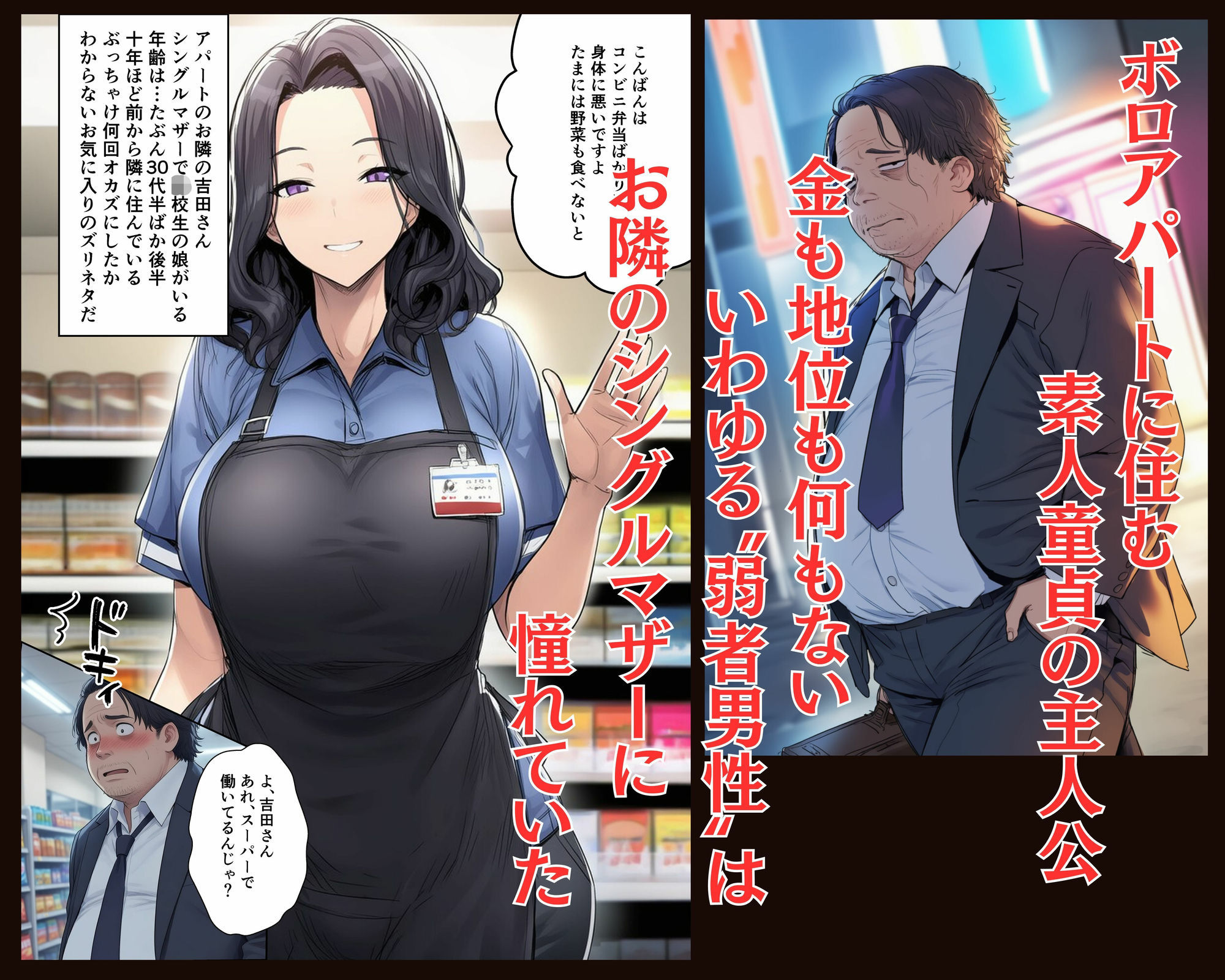 宝くじが当たったので貧困母娘買ってみた 画像1