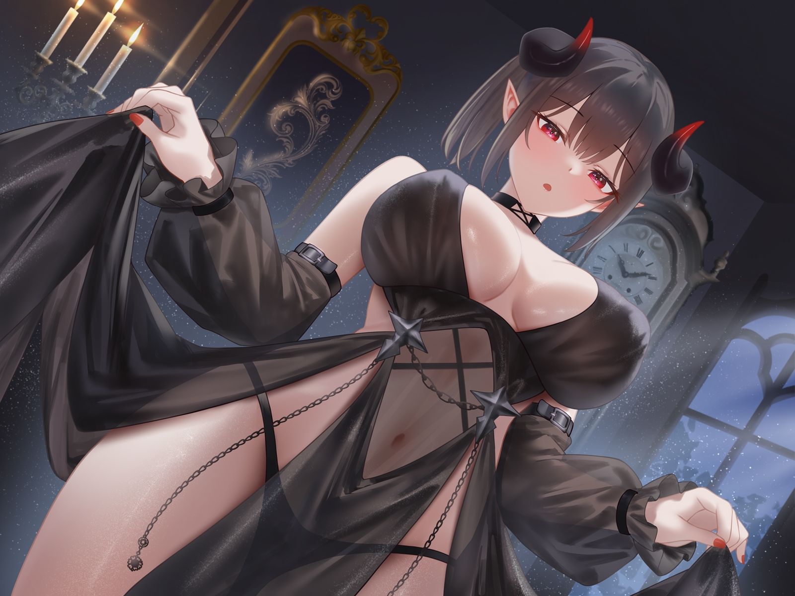 クールな側近書記官イリスの事務的性欲処理業務「しっかりして下さい魔王様。弱点がバレバレです」 画像4