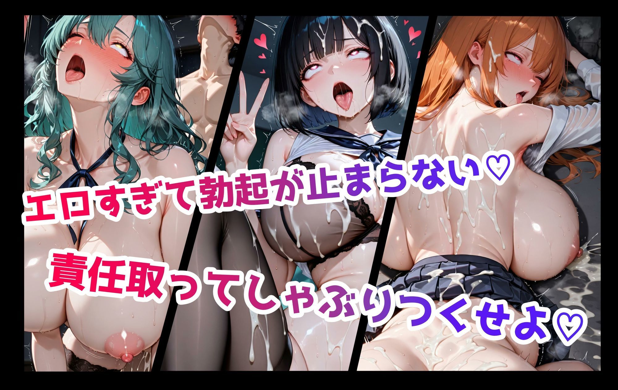 どこでも即ハメ！巨乳JK学園！！ 〜アヘ顔編〜 画像5