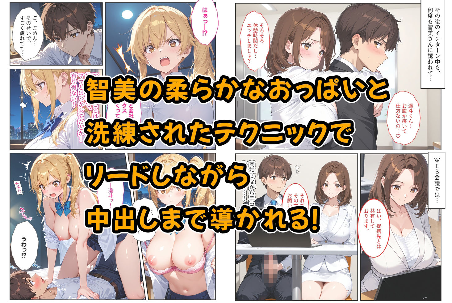 養子になったら爆乳義母と双子義妹に誘惑されて中出しセックスしています！〜母娘ハーレム編〜 画像6