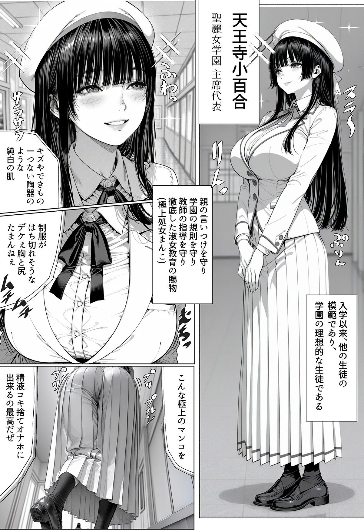 温室育ちのお嬢様をオナホにするのは簡単すぎる-天王寺小百合-編 画像1