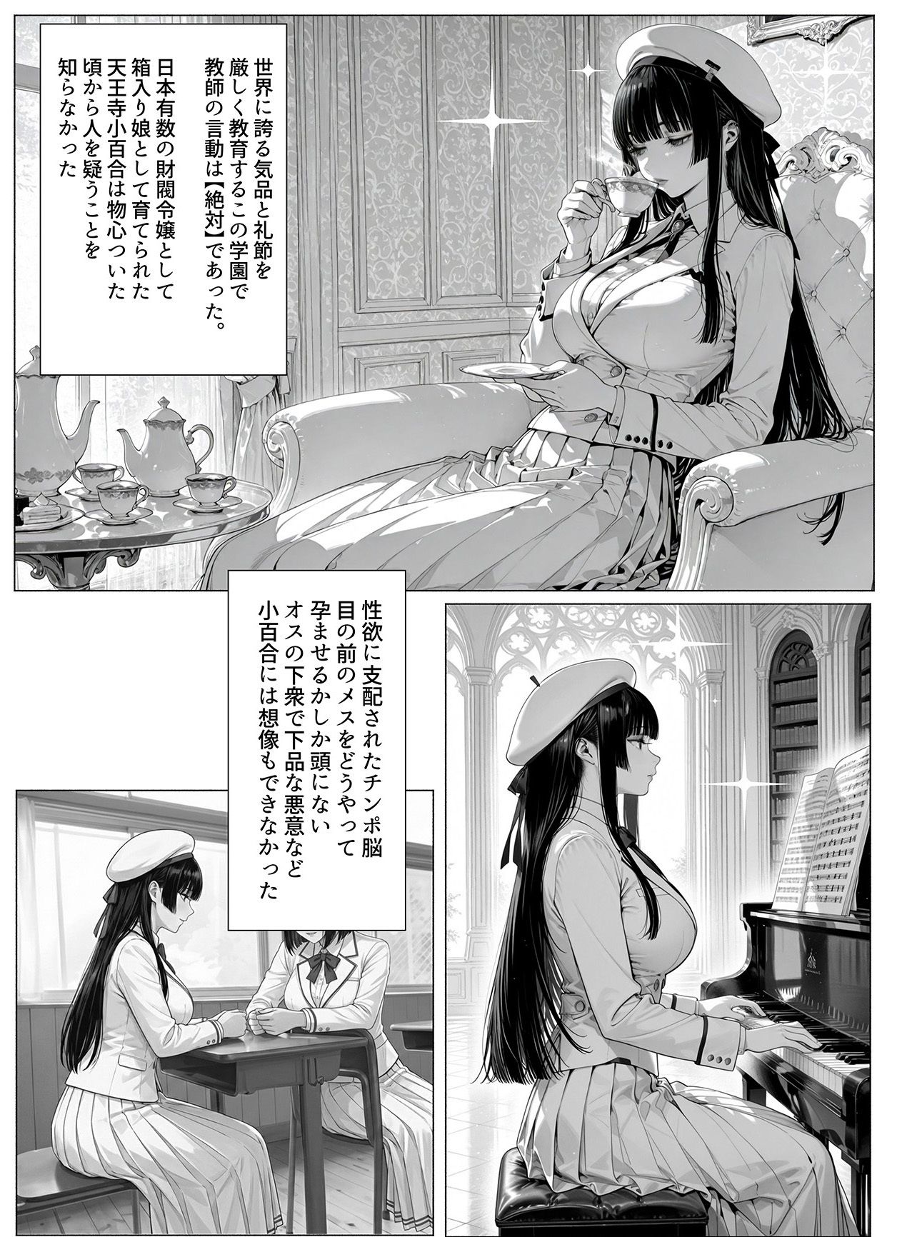 温室育ちのお嬢様をオナホにするのは簡単すぎる-天王寺小百合-編 画像2