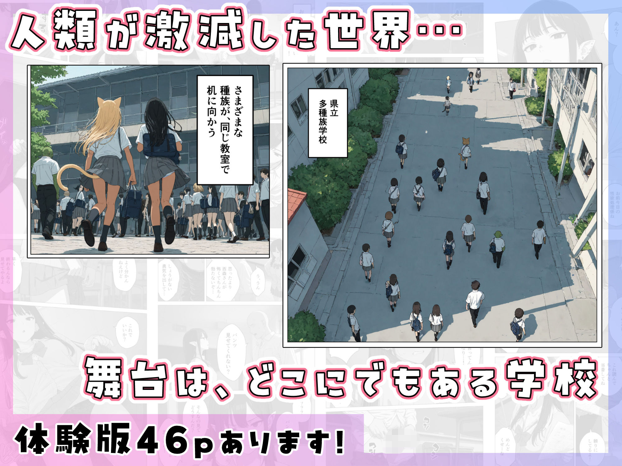 僕の性欲処理係に、黒髪ギャルエルフが任命された話 画像1