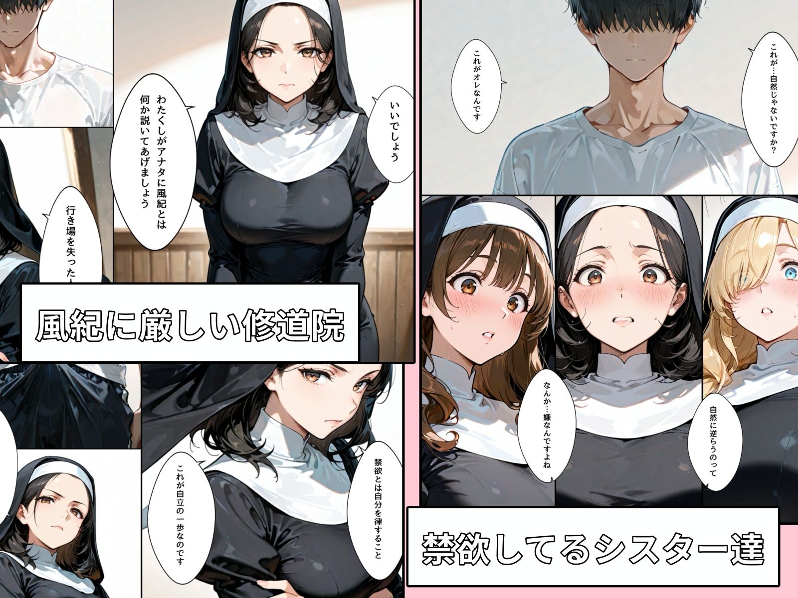 禁欲聖女たちは堕落なんてしない 画像3