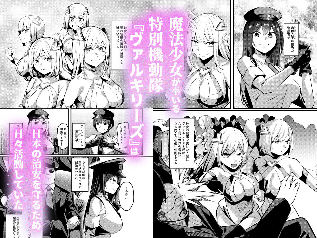 魔法少女セイントリリィ・戦乙女  〜敵組織に洗脳調教された魔法少女が性処理戦闘員に堕ちるまで〜 画像1