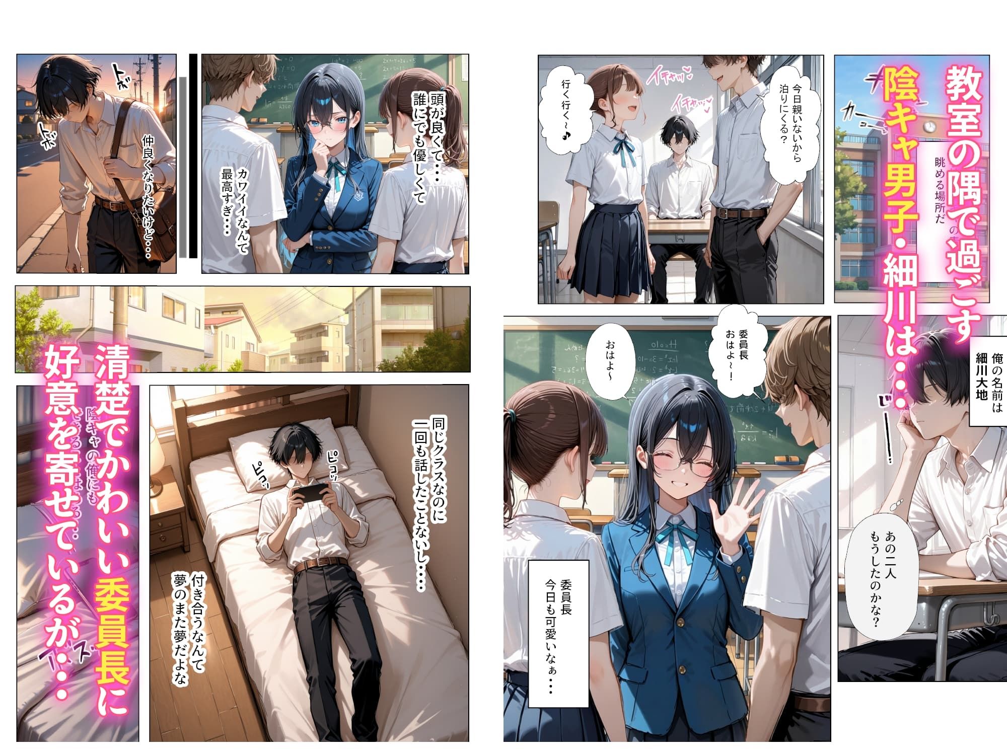 清楚彼女がいるのにギャルとの予行練習(生本番)がやめられない話【ぬるぬるエロアニメ動画同梱】 画像1