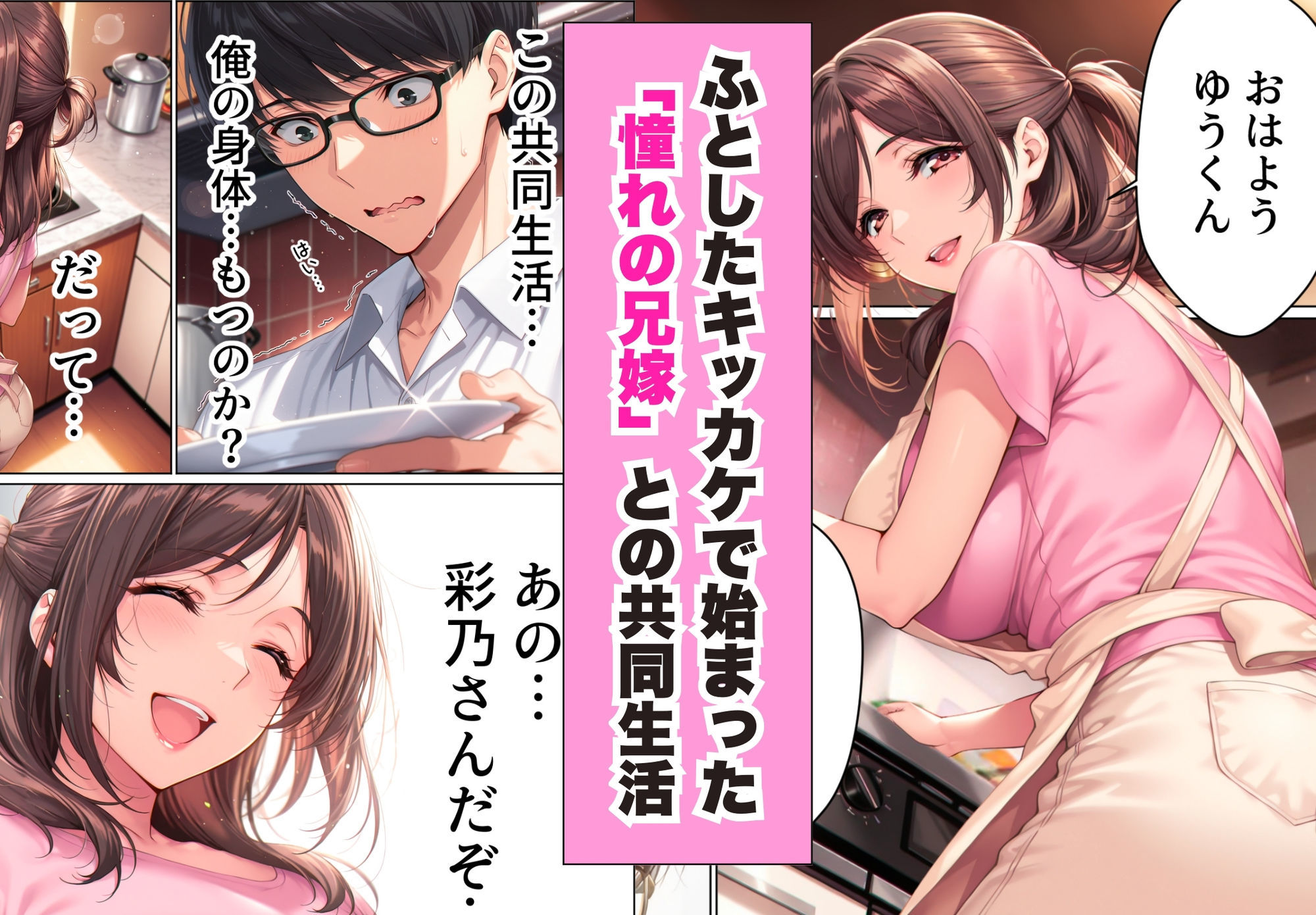 兄さん、あなたの妻は…俺が貰います。〜鳥かごの中の巨乳清楚義姉が純愛濃厚セックスで「妻の顔」を捨てた全記録〜 画像1