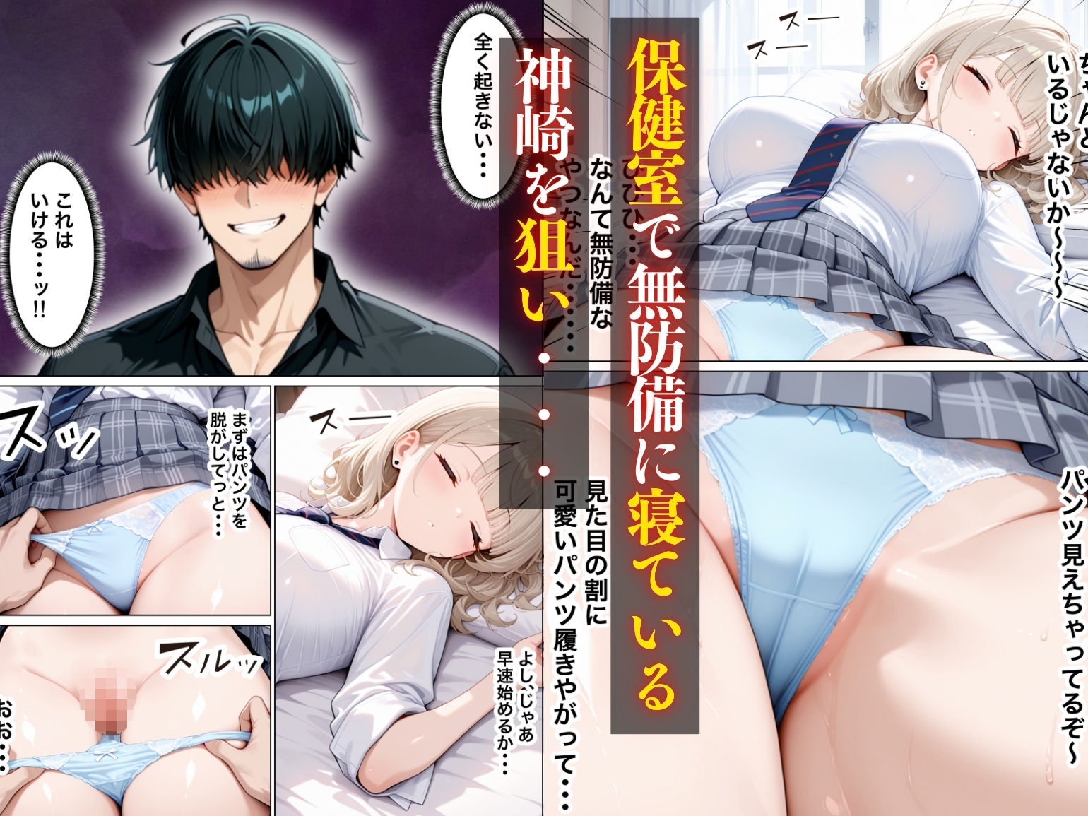 まじめ処女の教え子ギャルがクズ教師に開発される話 画像3