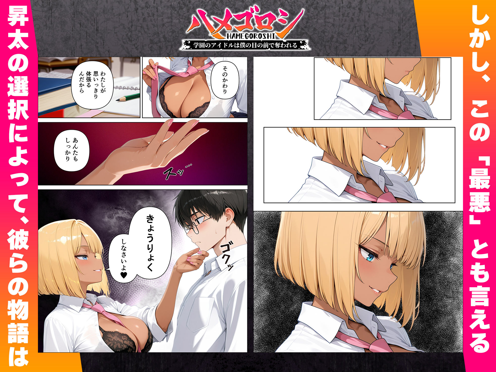 【本編345P！フルカラー】ハメゴロシ〜学園のアイドルは僕の目の前で奪われる〜 画像7