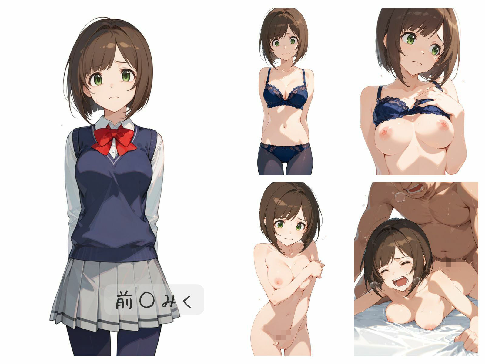 シンデレラアイドル全裸図鑑 Cute編 画像5