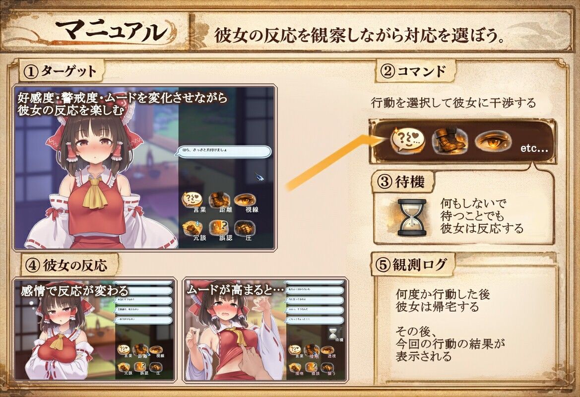 セクハラ・リアクション・シミュレーター〜東方・宴会の後片付け編〜 画像10