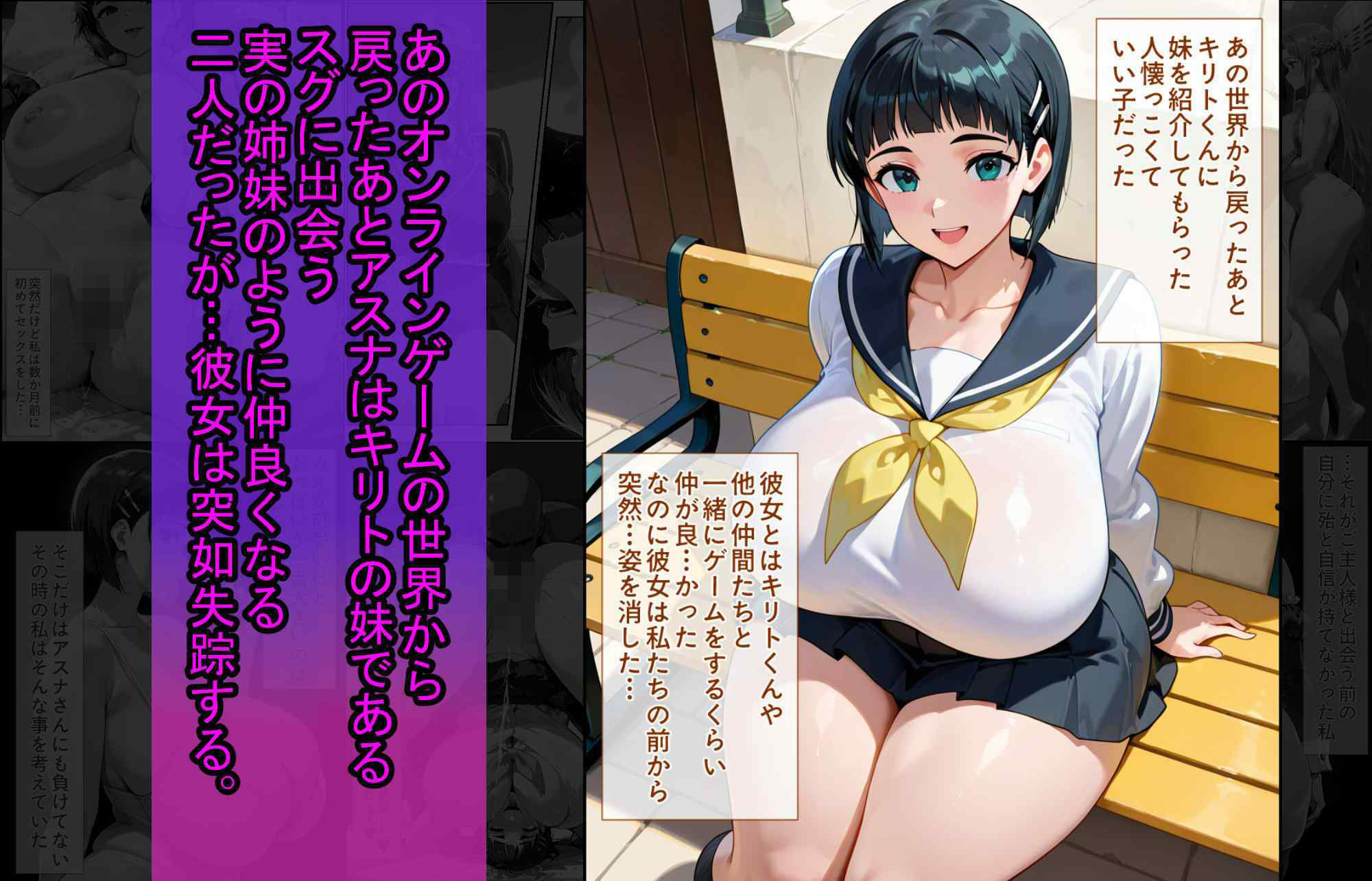 爆乳J●  アスナちゃんが巨根おじさんに寝取られる  話6 画像3