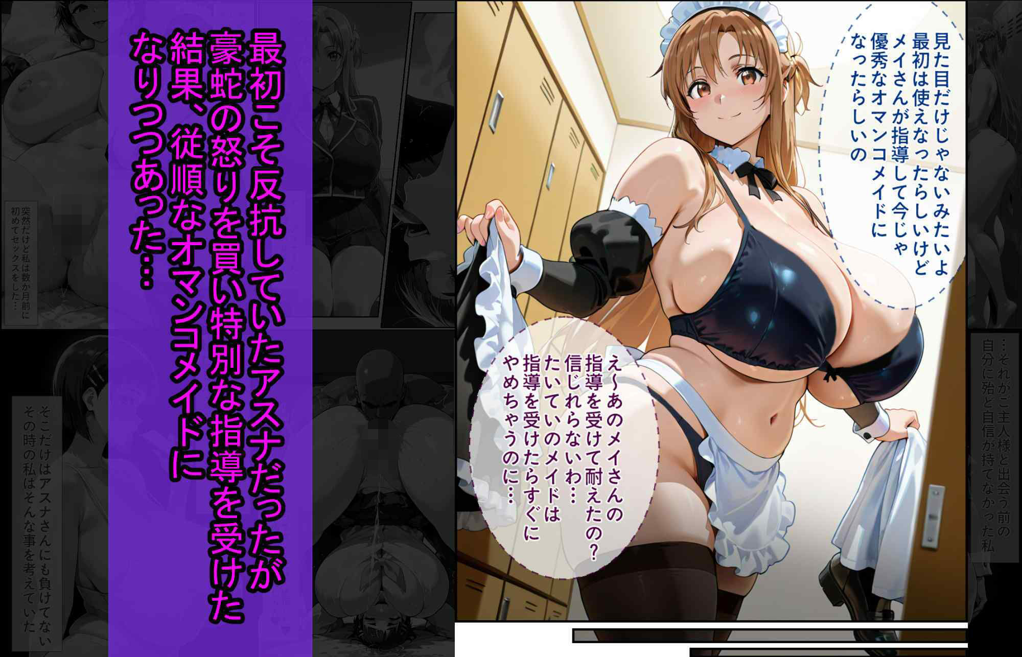 爆乳J●  アスナちゃんが巨根おじさんに寝取られる  話6 画像7