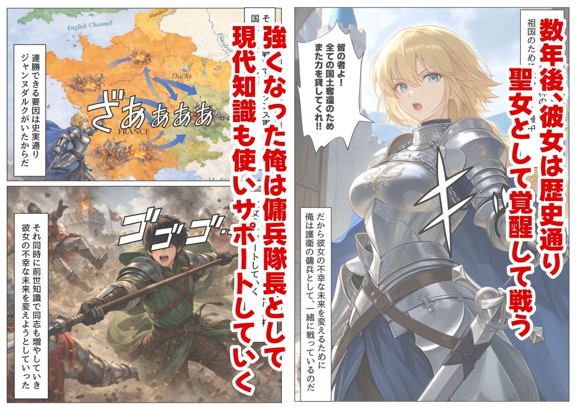 ジャンヌダル●の幼馴染に転生した俺は、彼女の悲惨な歴史を変える!! 画像3