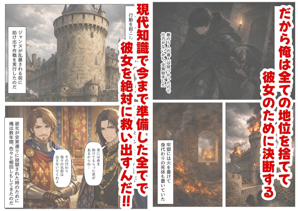 ジャンヌダル●の幼馴染に転生した俺は、彼女の悲惨な歴史を変える!! 画像5