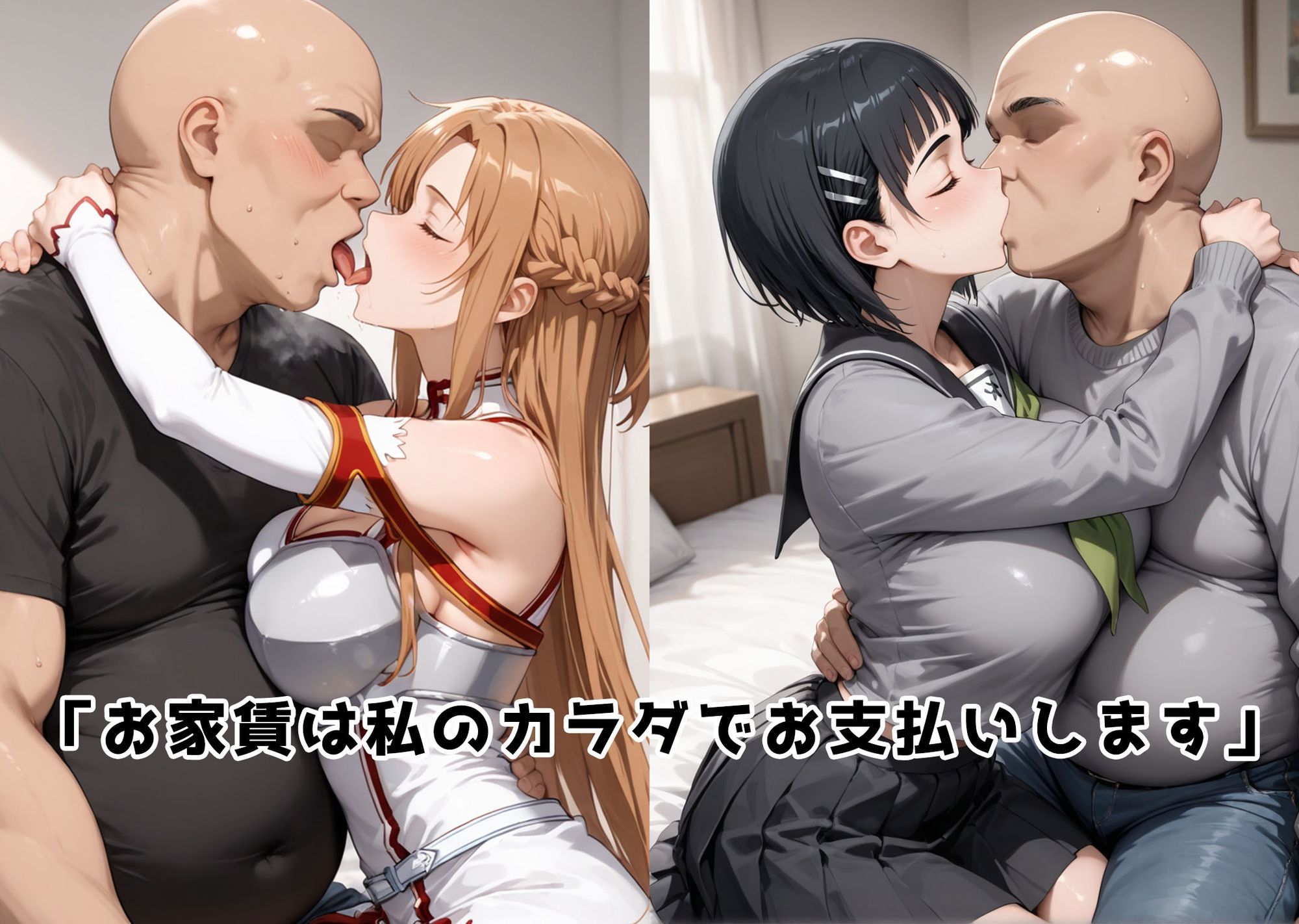 チン体奉仕契約〜大家への家賃は私達のカラダ〜   ア〇ナ・桐〇谷直葉編 画像3