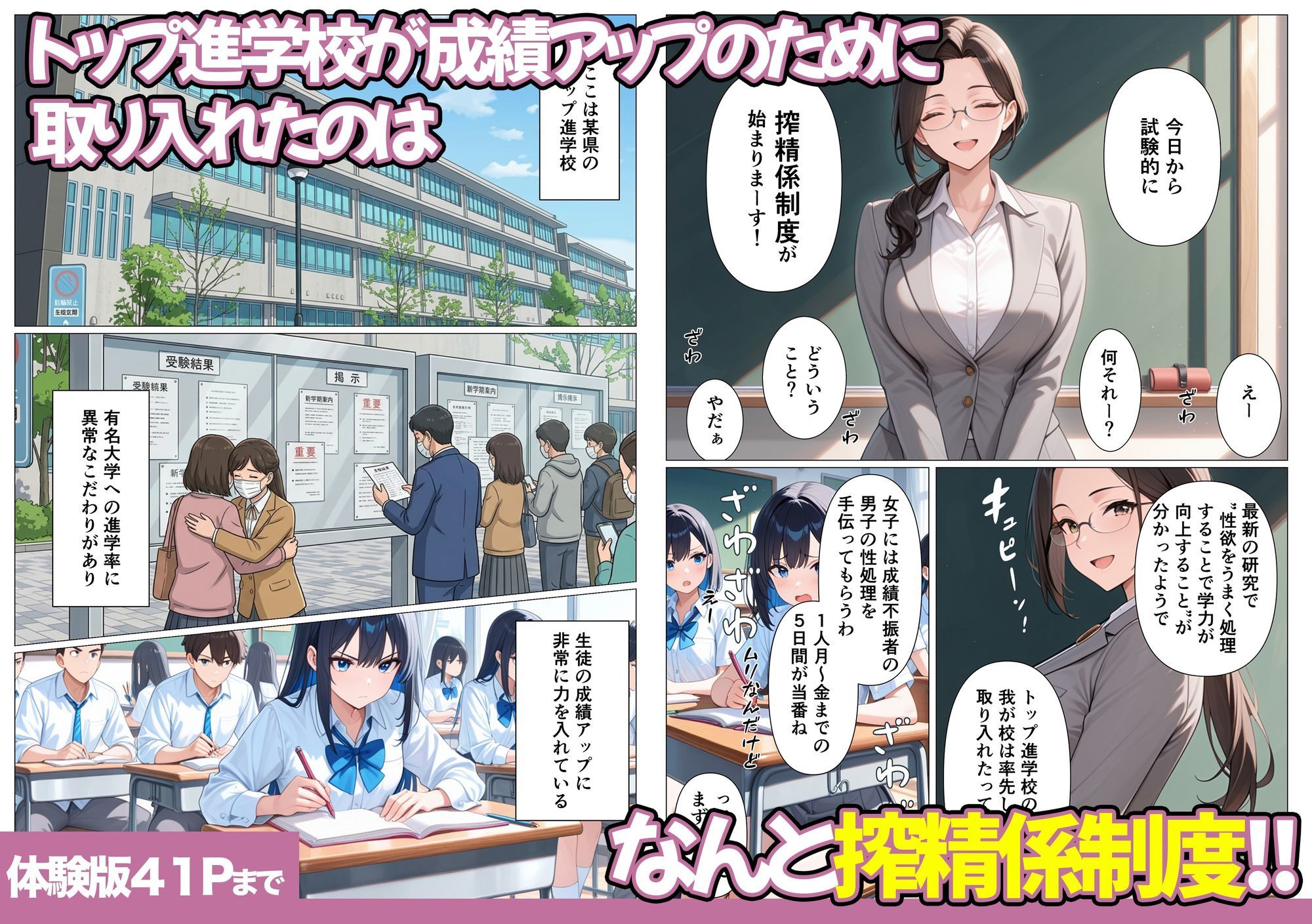 5日後に搾精係に任命されたデカ尻クールギャルとイチャラブセックスする話 画像2