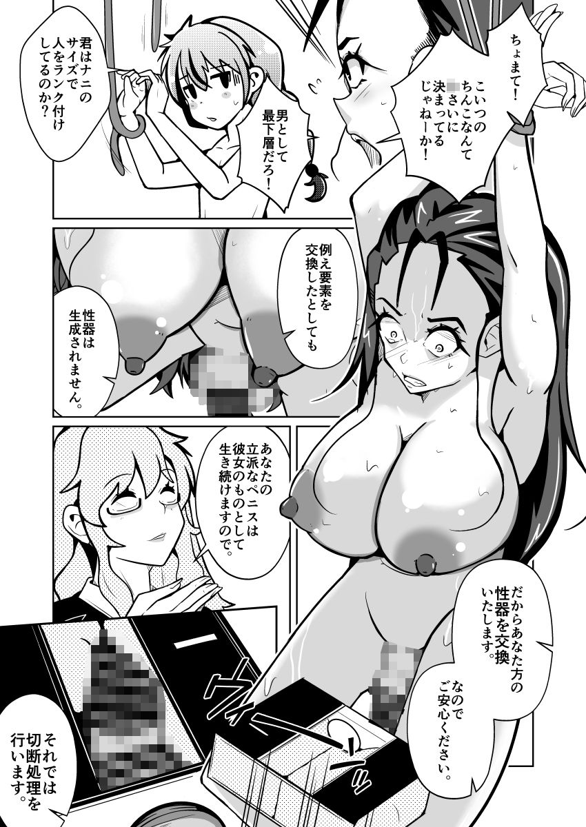 国家による性別交換  俺の適正職は性処理メイド、彼女は… 画像7