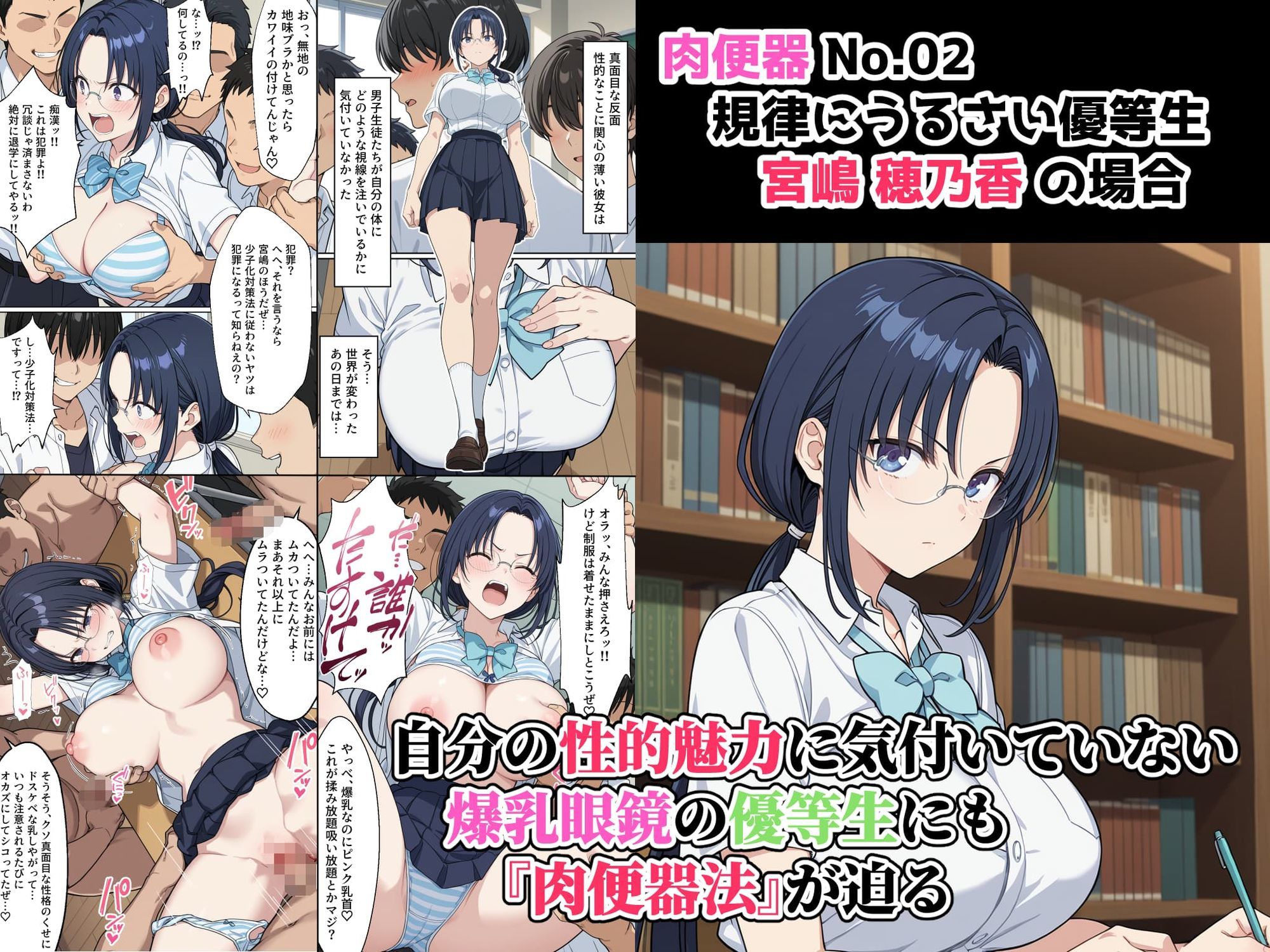 肉便器法の成立した世界で〜校内の好きな美少女を選んで肉便器にできる世界〜 画像4