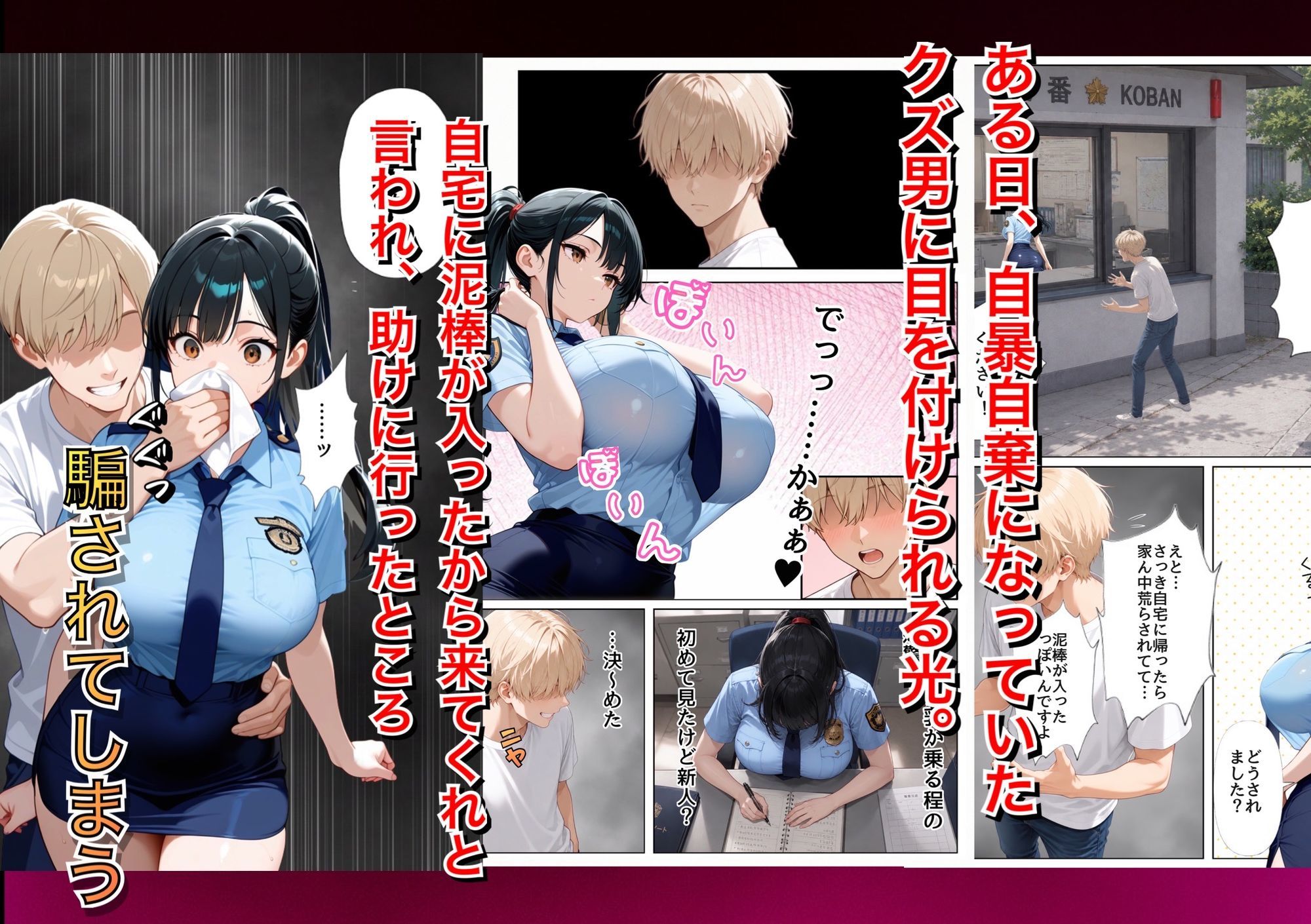 男嫌いな新卒警官を監×してマゾメス化させた結果 画像3
