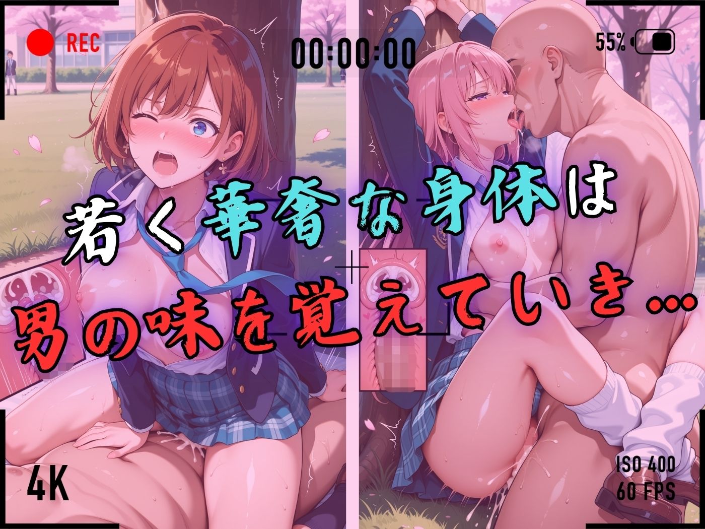 【4Kイラスト】1万3000人の生徒を抱いた校長による女子生徒への性指導（入学式編） 画像7