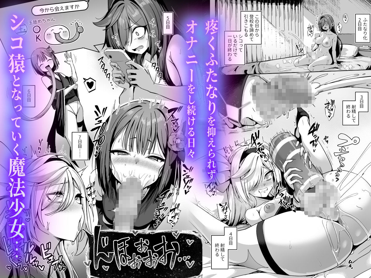 魔法少女セイントリリィ・男根 〜フタナリを生やされた魔法少女がチンポ狂いに堕ちるまで〜 画像5