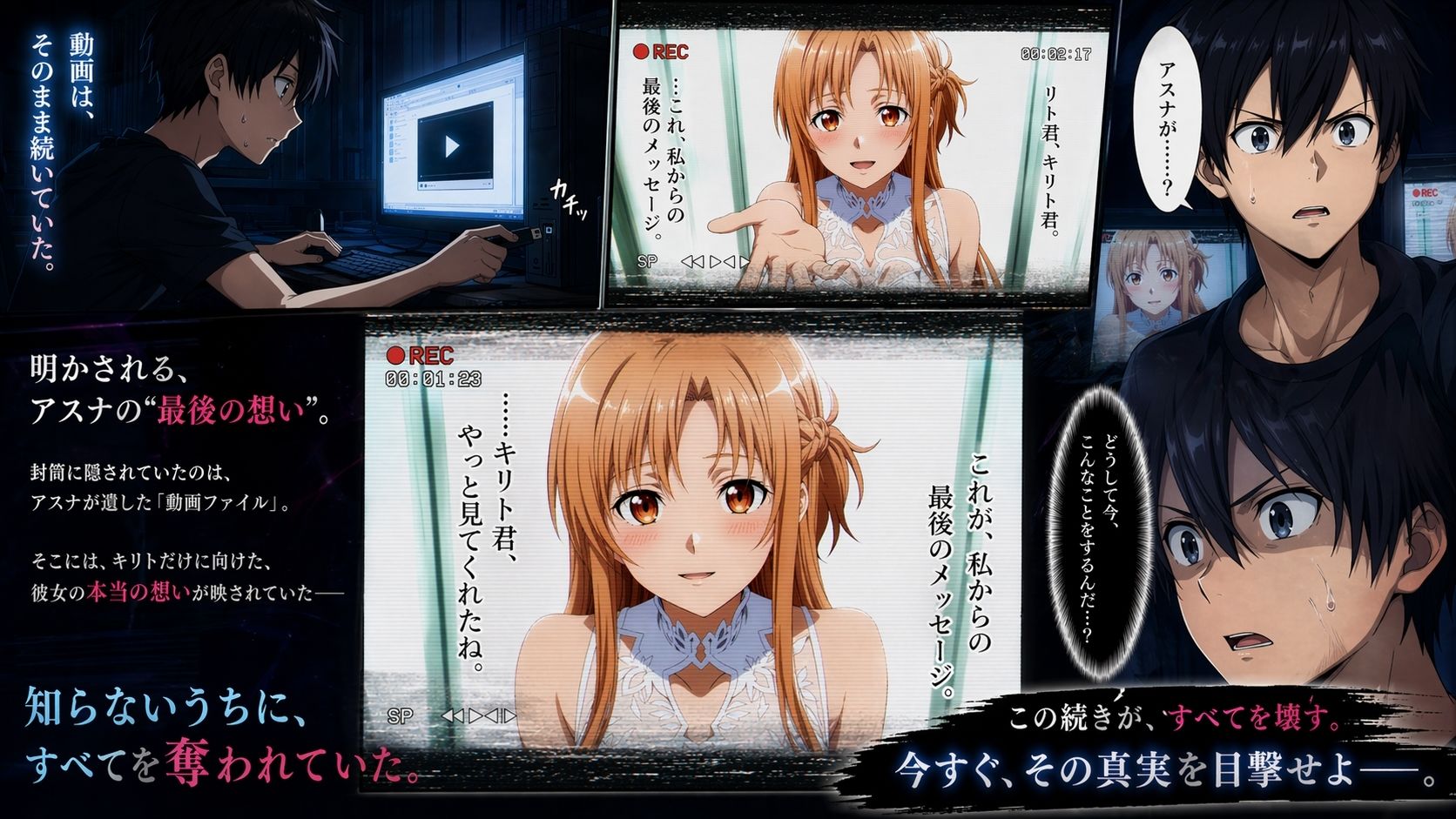 アスナからの最後の動画 画像3